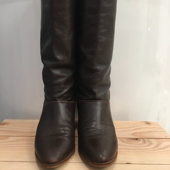 *SOLD on Ebay*Super Rare MINT Tall Vintage Frye Western boots 8 1/2 (Will fit 8) - Picture 3 of 8